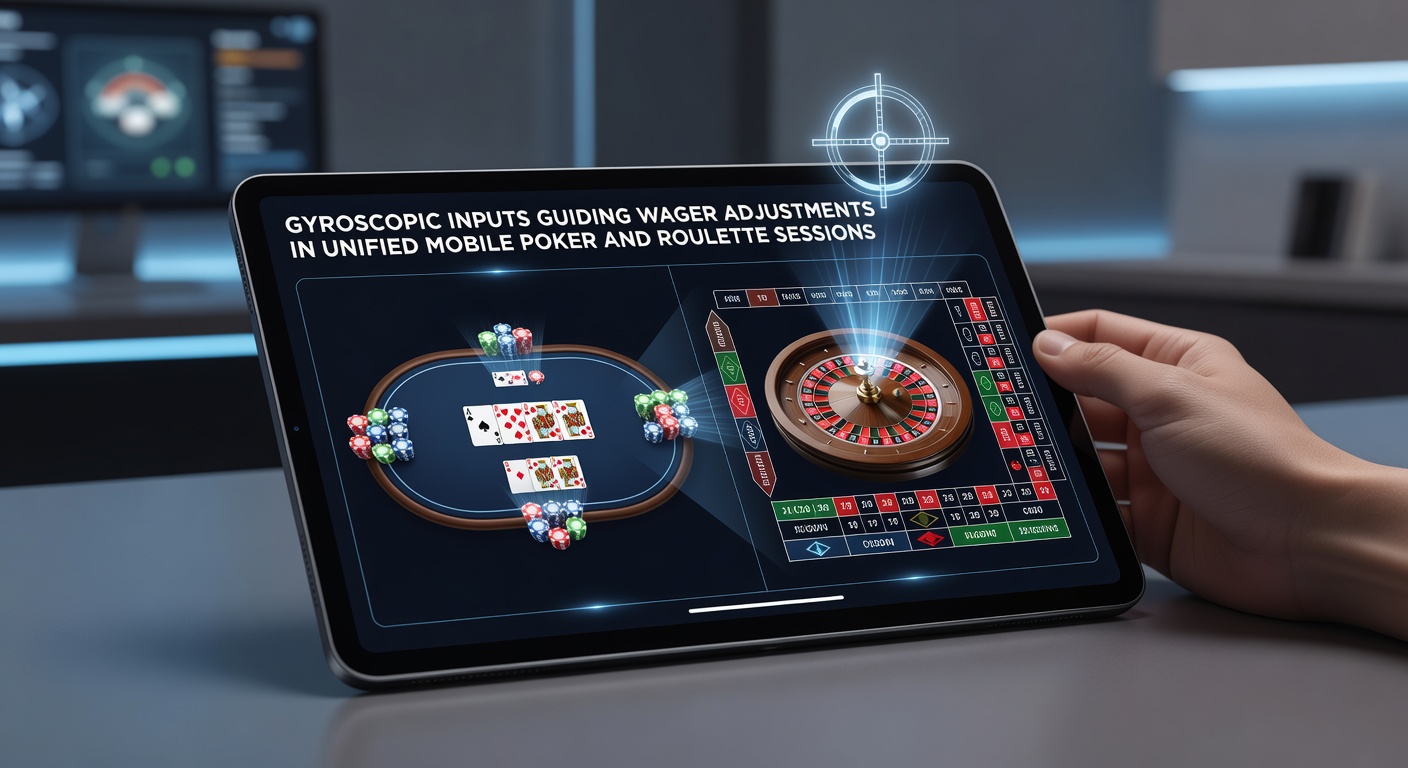 Gyroscopic sensor demonstration in mobile gaming interface showing phone tilt controls